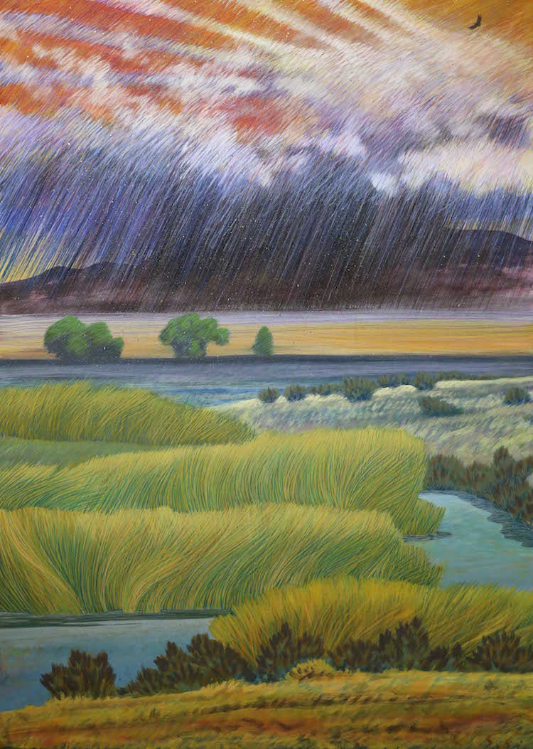"Great Basin Marsh", 2003 Collection of the Nevada State Museum. Image courtesy Nevada Museum of Art